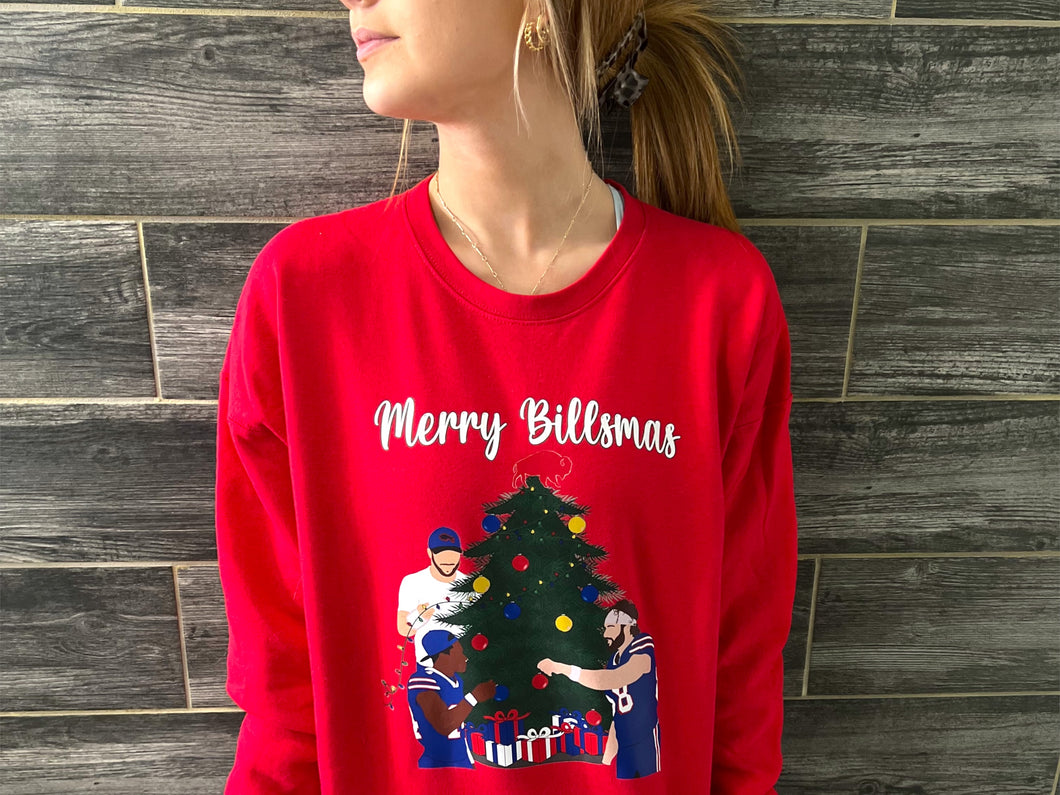 Buffalo Football Christmas Crewneck